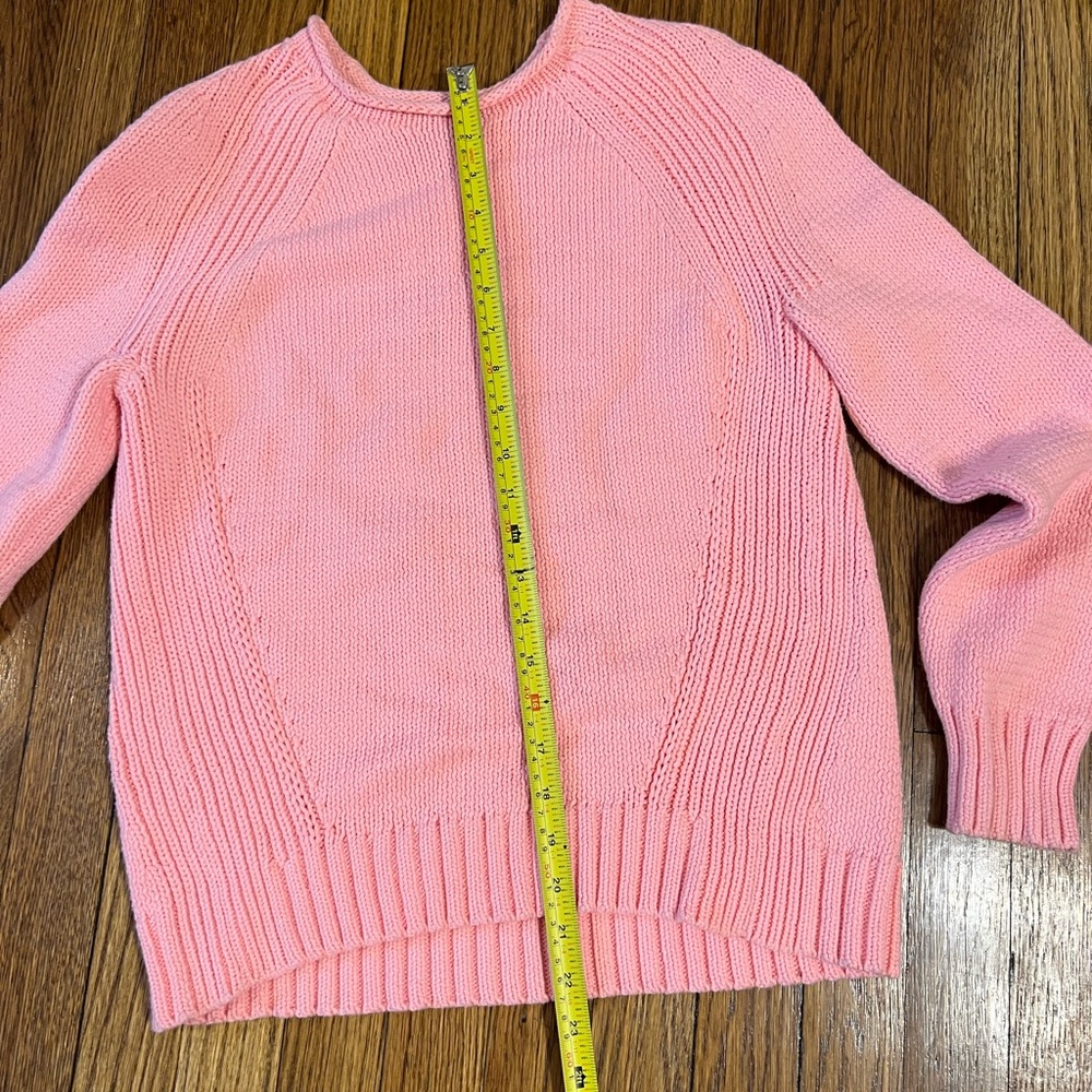 J. Crew Pink Women's Cowl & Turtleneck Sweater - Picture 7 of 9